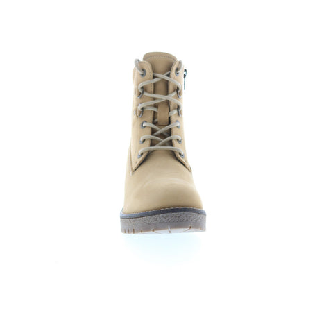 Bos. & Co. Morel Womens Brown Nubuck Lace Up Ankle & Booties Boots