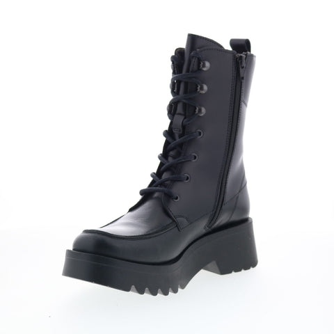 Fly London Mori MORI990FLY-000 Womens Black Leather Casual Dress Boots
