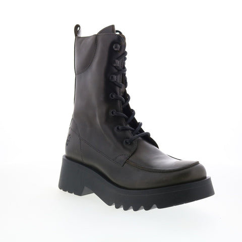 Fly London Mori MORI990FLY-002 Womens Black Leather Casual Dress Boots
