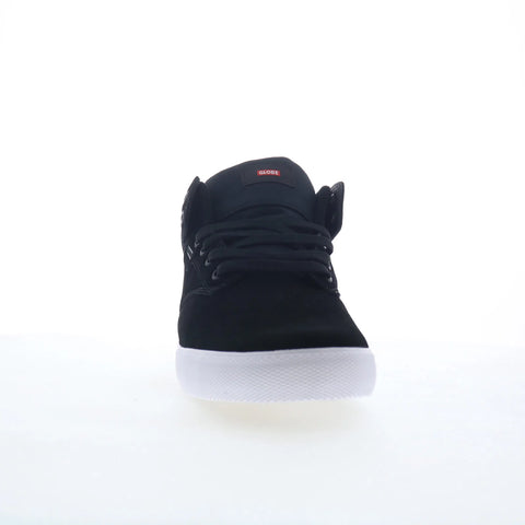Globe Motley Mid GBMOTLEYM Mens Black Suede Skate Inspired Sneakers Shoes