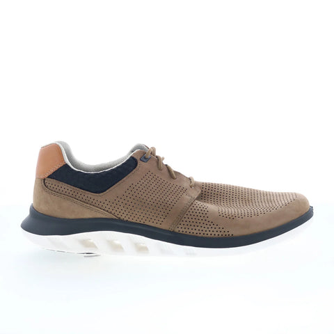 Johnston & Murphy Move 59-4342 Mens Brown Oxfords & Lace Ups Casual Shoes