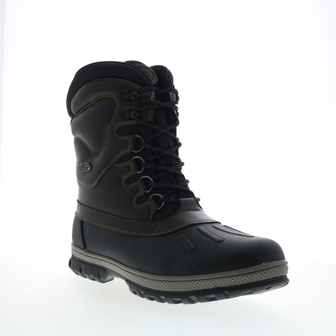 Lugz Peak Winter Boot MPEAKV-2026 Mens Black Synthetic Casual Dress Boots