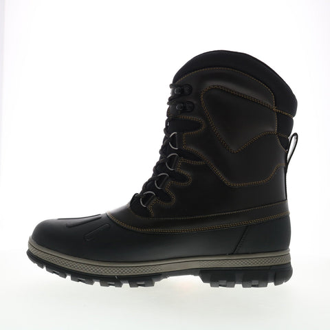 Lugz Peak Winter Boot MPEAKV-2026 Mens Black Synthetic Casual Dress Boots
