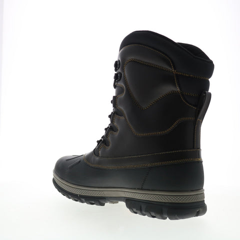 Lugz Peak Winter Boot MPEAKV-2026 Mens Black Synthetic Casual Dress Boots