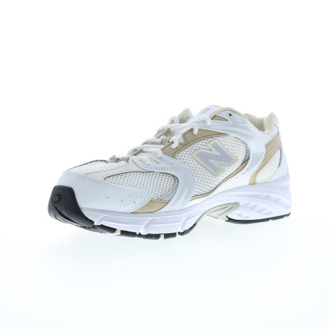 New Balance 530 MR530RD Mens White Mesh Lace Up Lifestyle Sneakers Shoes