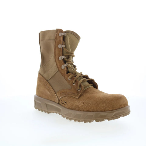 McRae Boot Tact Made In USA 8301 Mens Brown Suede Lace Up Tactical Boo ...