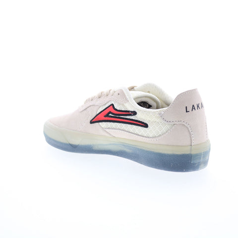 Lakai Essex MS1230263A00 Mens Beige Suede Skate Inspired Sneakers Shoes