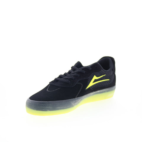 Lakai Essex MS1240263A00 Mens Black Suede Skate Inspired Sneakers Shoes