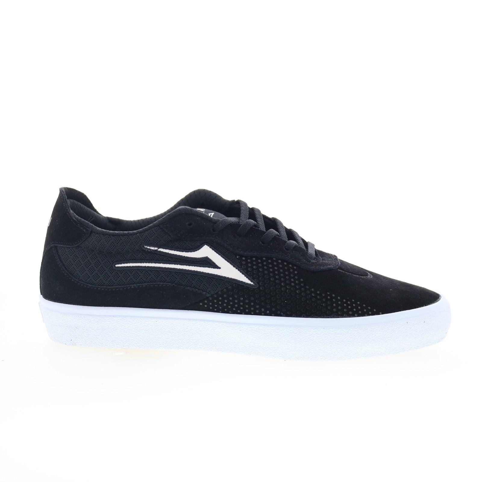 Lakai Essex MS2220263A00 Mens Black Suede Skate Inspired Sneakers