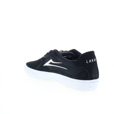 Lakai Essex MS2220263A00 Mens Black Suede Skate Inspired Sneakers Shoes
