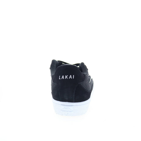 Lakai Essex MS2220263A00 Mens Black Suede Skate Inspired Sneakers Shoes