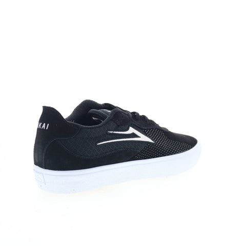 Lakai Essex MS2220263A00 Mens Black Suede Skate Inspired Sneakers Shoes