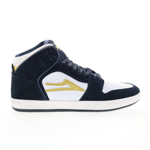 Lakai Telford MS2220208B00 Mens Blue Suede Skate Inspired Sneakers Shoes