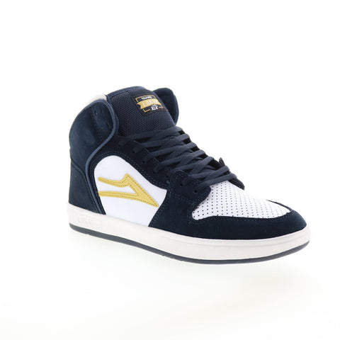 Lakai Telford MS2220208B00 Mens Blue Suede Skate Inspired Sneakers Shoes
