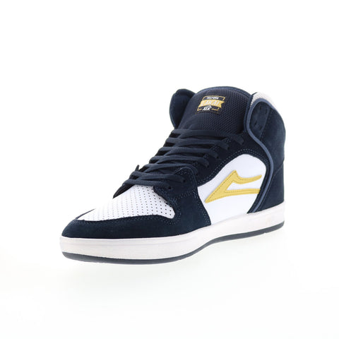 Lakai Telford MS2220208B00 Mens Blue Suede Skate Inspired Sneakers Shoes