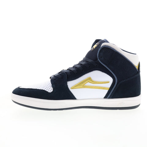 Lakai Telford MS2220208B00 Mens Blue Suede Skate Inspired Sneakers Shoes