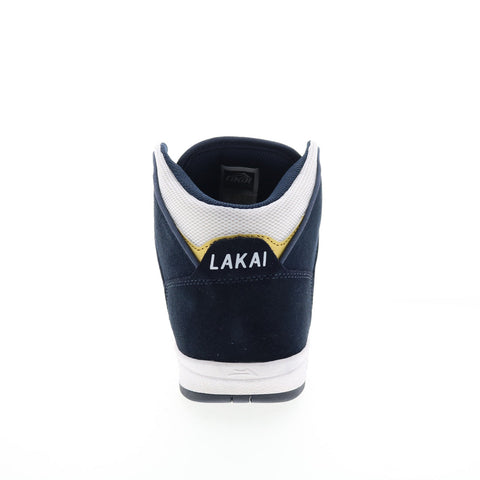 Lakai Telford MS2220208B00 Mens Blue Suede Skate Inspired Sneakers Shoes
