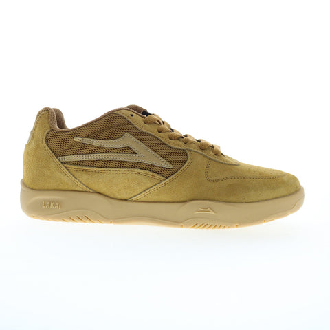 Lakai Ludlow MS2240142B00 Mens Brown Suede Skate Inspired Sneakers Shoes