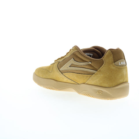 Lakai Ludlow MS2240142B00 Mens Brown Suede Skate Inspired Sneakers Shoes