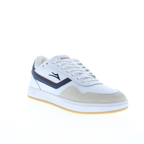 Lakai Terrace Griffin Gass Mens White Suede Skate Inspired Sneakers Shoes