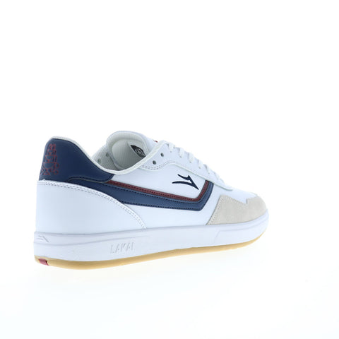 Lakai Terrace Griffin Gass Mens White Suede Skate Inspired Sneakers Shoes