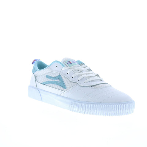 Lakai Cambridge x Cuba Skate Mens White Skate Inspired Sneakers Shoes