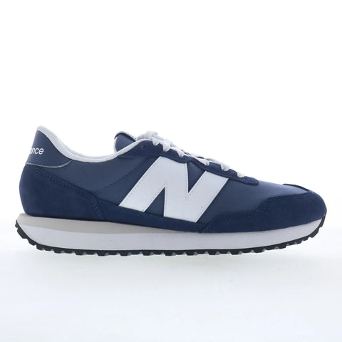 New Balance 237 MS237HN Mens Blue Canvas Lifestyle Sneakers Shoes