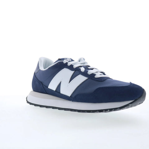 New Balance 237 MS237HN Mens Blue Canvas Lifestyle Sneakers Shoes