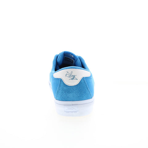 Lakai Riley 3 MS3220094A00 Mens Blue Suede Skate Inspired Sneakers Shoes