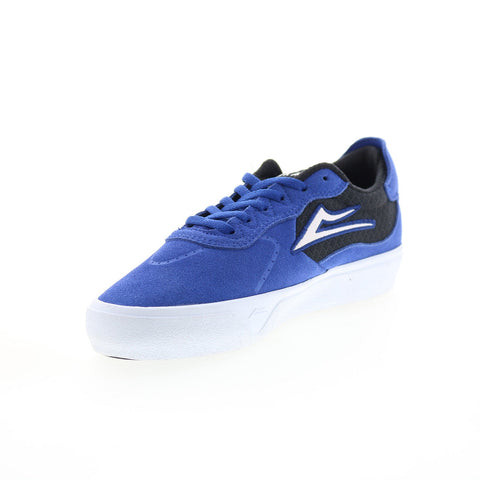 Lakai Essex MS3220263A00 Mens Blue Suede Skate Inspired Sneakers Shoes