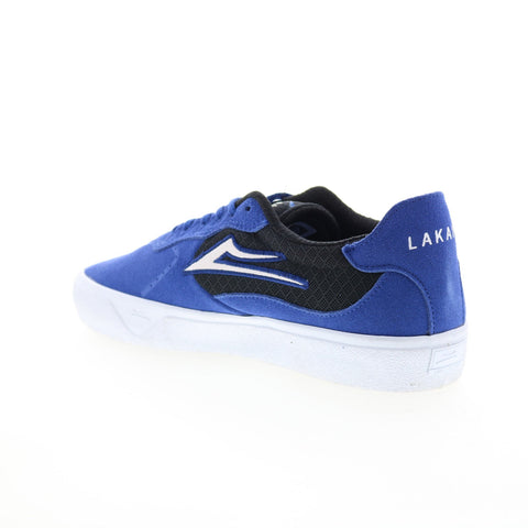 Lakai Essex MS3220263A00 Mens Blue Suede Skate Inspired Sneakers Shoes