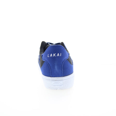 Lakai Essex MS3220263A00 Mens Blue Suede Skate Inspired Sneakers Shoes