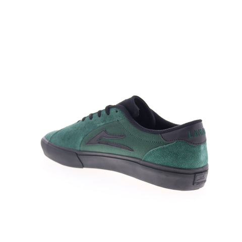 Lakai Flaco II MS3230112A00 Mens Green Suede Skate Inspired Sneakers Shoes