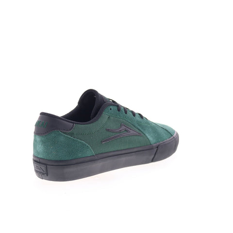 Lakai Flaco II MS3230112A00 Mens Green Suede Skate Inspired Sneakers Shoes