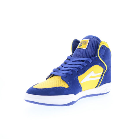 Lakai Telford Pacifico Mens Blue Suede Skate Inspired Sneakers Shoes