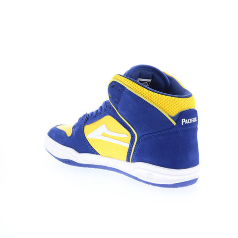 Lakai Telford Pacifico Mens Blue Suede Skate Inspired Sneakers Shoes