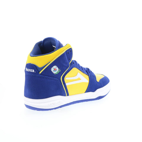 Lakai Telford Pacifico Mens Blue Suede Skate Inspired Sneakers Shoes