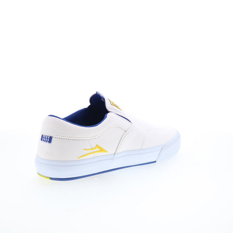 Lakai Owen VLK SMU Pacifico Mens White Skate Inspired Sneakers Shoes