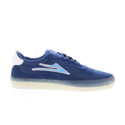 Lakai Essex MS3240263A00 Mens Blue Suede Skate Inspired Sneakers Shoes