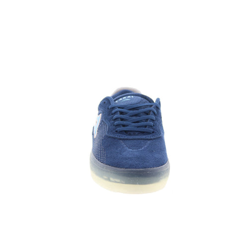 Lakai Essex MS3240263A00 Mens Blue Suede Skate Inspired Sneakers Shoes