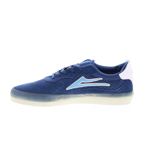 Lakai Essex MS3240263A00 Mens Blue Suede Skate Inspired Sneakers Shoes