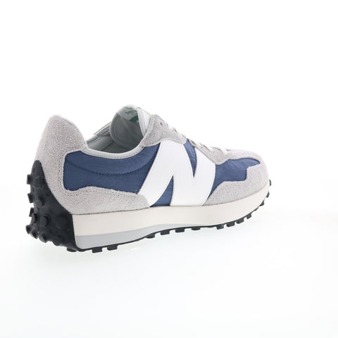 New Balance 327 MS327CZ Mens Gray Suede Lace Up Lifestyle Sneakers Shoes