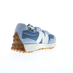 New Balance 327 MS327MQ Mens Blue Canvas Lace Up Lifestyle