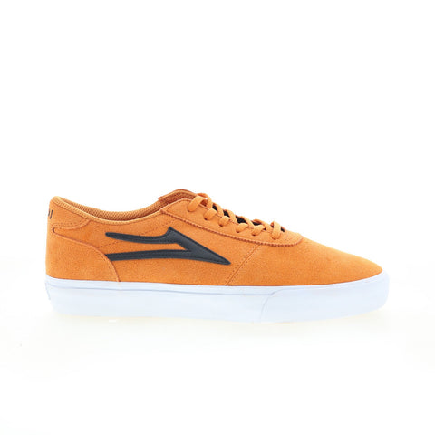 Lakai Manchester MS422-0200-A00 Mens Orange Suede Lifestyle Sneakers Shoes