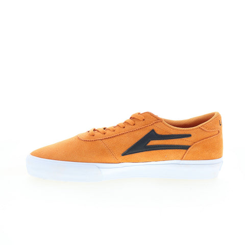 Lakai Manchester MS422-0200-A00 Mens Orange Suede Lifestyle Sneakers Shoes