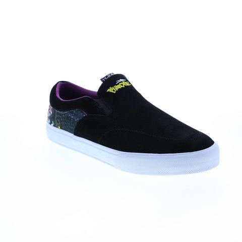 Lakai Owen VLK MS4220232A00 Mens Black Suede Skate Inspired Sneakers Shoes