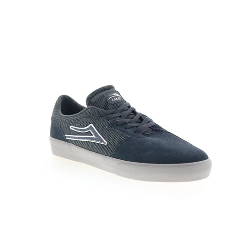 Lakai Cardiff MS4230264A00 Mens Gray Suede Skate Inspired Sneakers Shoes