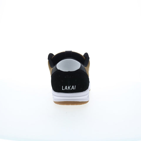 Lakai Atlantic MS4240082B00 Mens Black Suede Skate Inspired Sneakers Shoes