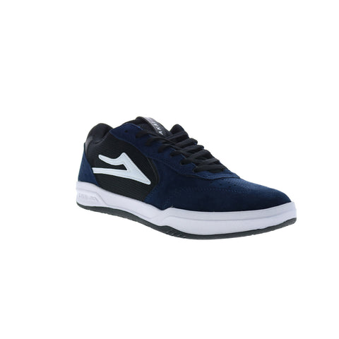 Lakai Atlantic MS4240082B00 Mens Blue Suede Skate Inspired Sneakers Shoes