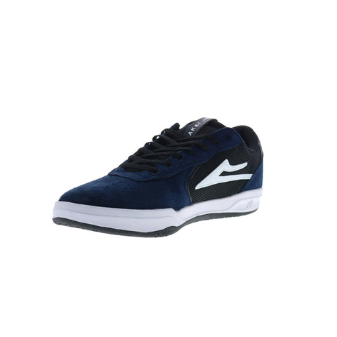 Lakai Atlantic MS4240082B00 Mens Blue Suede Skate Inspired Sneakers Shoes